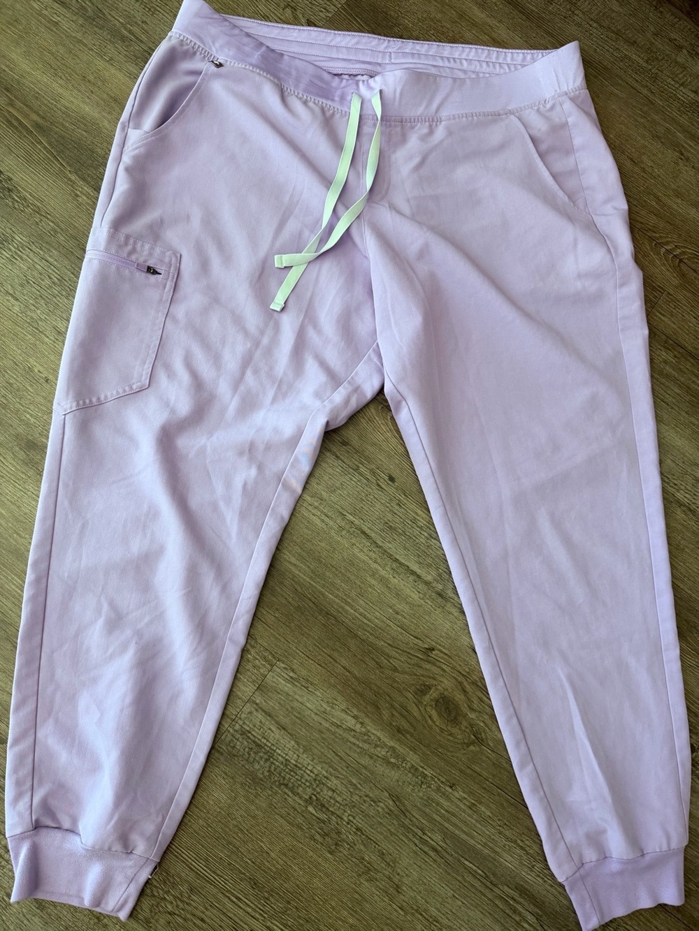FIGS Zamora Jogger Scrub Pants Women’s XXL Lavender Dew Purple